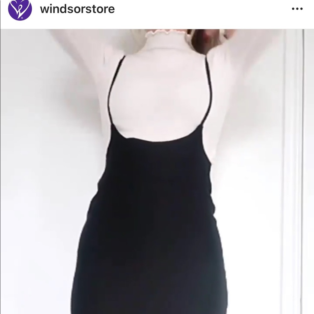 Tight stretchy Scoop Camisole Mini Dress